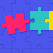 A red puzzle piece is falling out of place.
