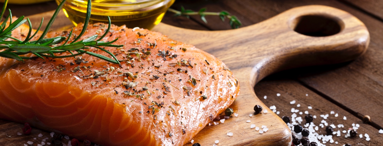 Salmon With Agrodolce Sauce image